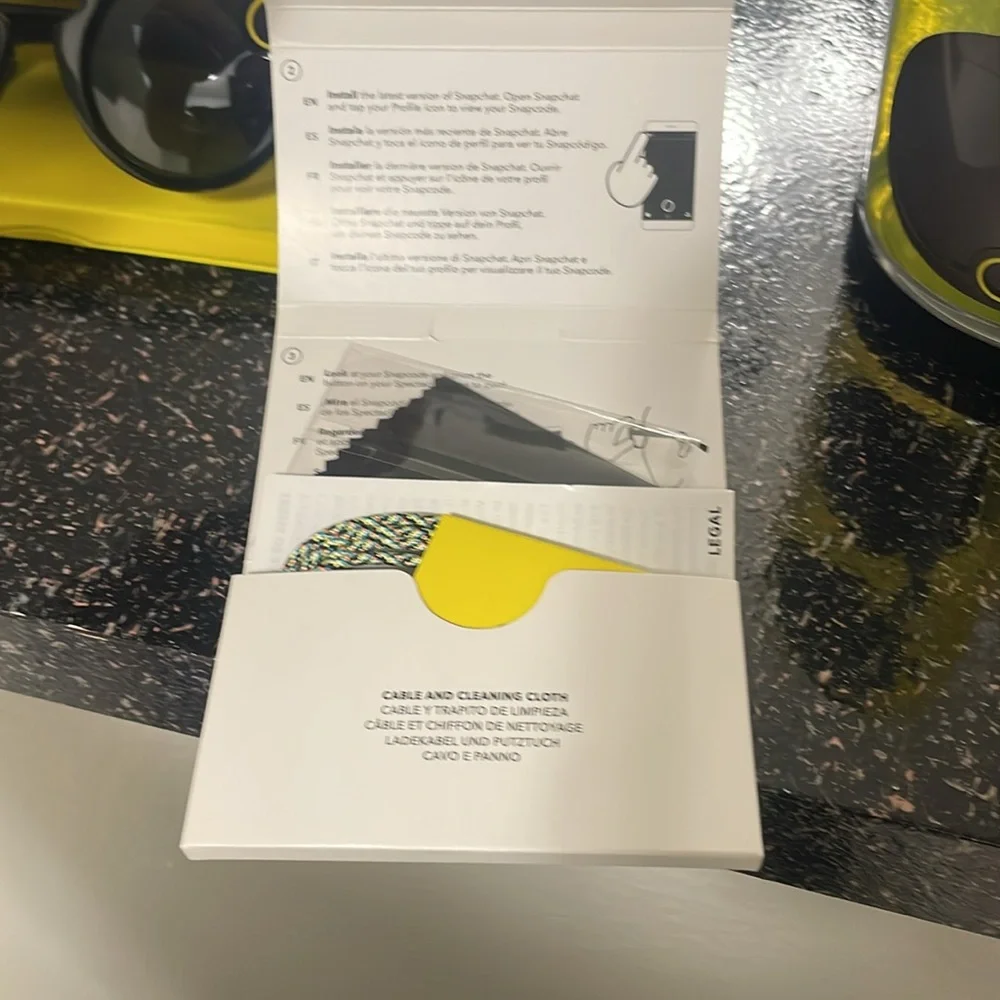 NWOT Snap Spectacles 2nd generation